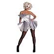 Lady Gaga Silver Sequin Dress Costume